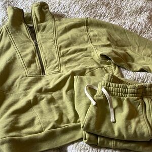 Everlane cotton sweat set